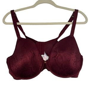 Savage X Fenty Snake Lace T-Shirt BraUnderwire‎ Lined Balconette Bra Size 40DDD